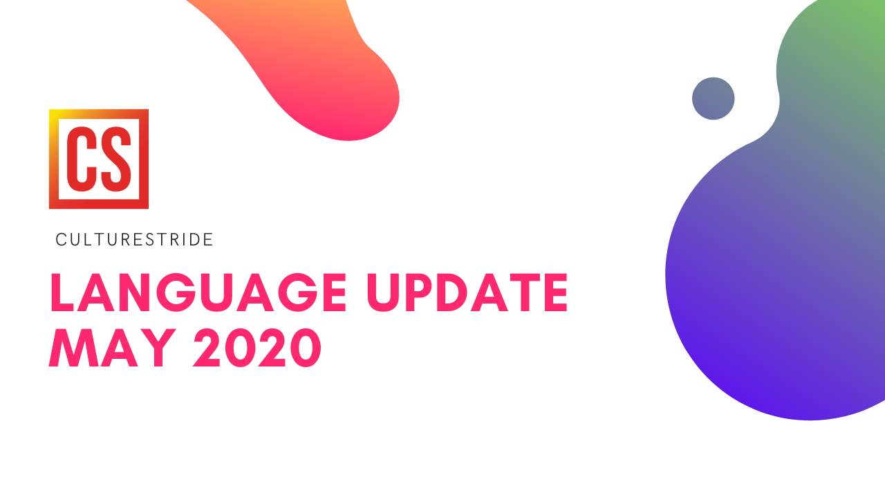 Culturestride Language Updates May 2020